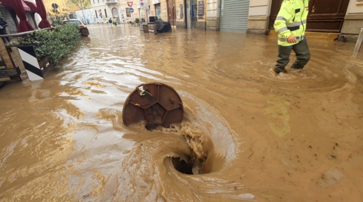 Πλημμύρες στην Ιταλία - Το κύμα κακοκαιρίας κατευθύνεται προς Γαλλία και Βρετανία