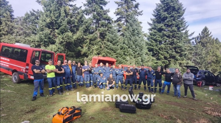 Λαμία: Απεγκλωβίστηκε ζευγάρι Ελβετών αναρριχητών από το φαράγγι Γεροποτάμου