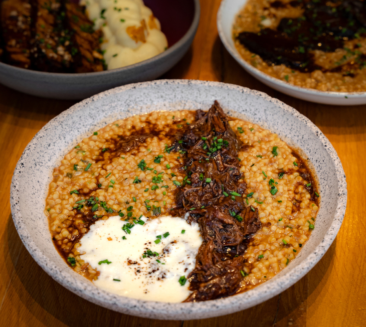 Στο εστιατόριο  Αλεπού του Ανδρέα Κλαυδιανού στη Θεσσαλονίκη