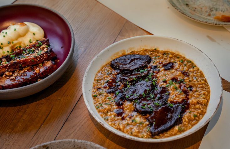 Στο εστιατόριο  Αλεπού του Ανδρέα Κλαυδιανού στη Θεσσαλονίκη