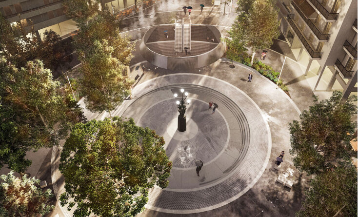 Η πρόταση για την πλατεία Εξαρχείων