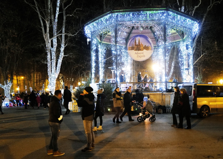 Advent στο Ζάγκρεμπ της Κροατίας