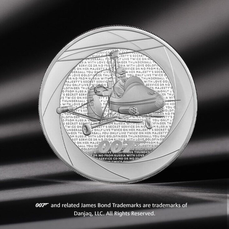 60 χρόνια James Bond - Σε κυκλοφορία συλλεκτικά νομίσματα με τον πράκτορα 007