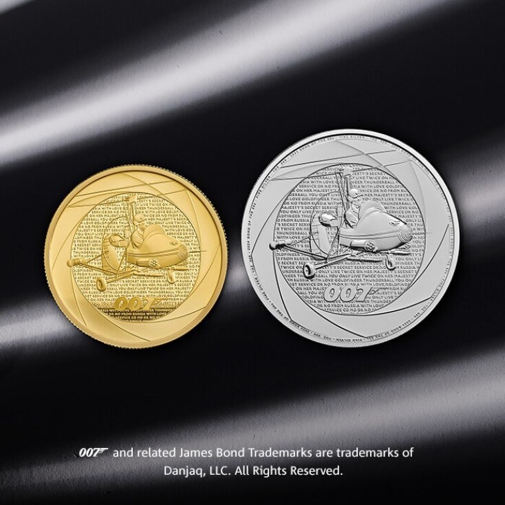 60 χρόνια James Bond - Σε κυκλοφορία συλλεκτικά νομίσματα με τον πράκτορα 007