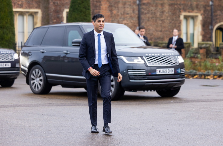 Ο Βρετανός πρωθυπουργός Ρίσι Σούνακ