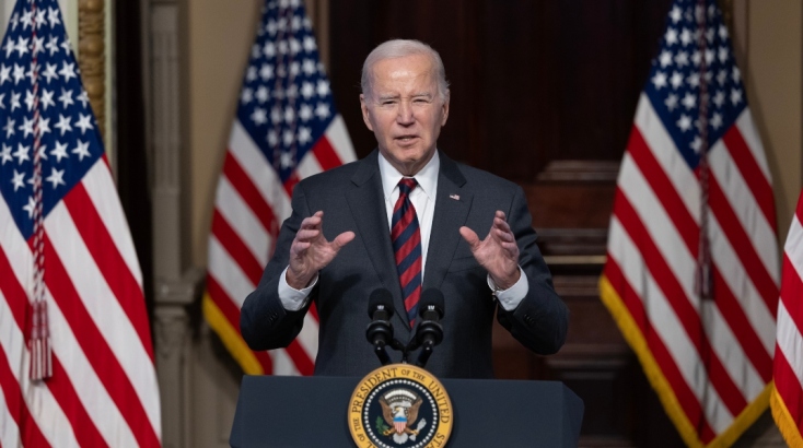 Ο Αμερικανός Πρόεδρος Joe Biden
