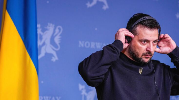 Ο πρόεδρος της Ουκρανίας Βολοντίμιρ Ζελένσκι