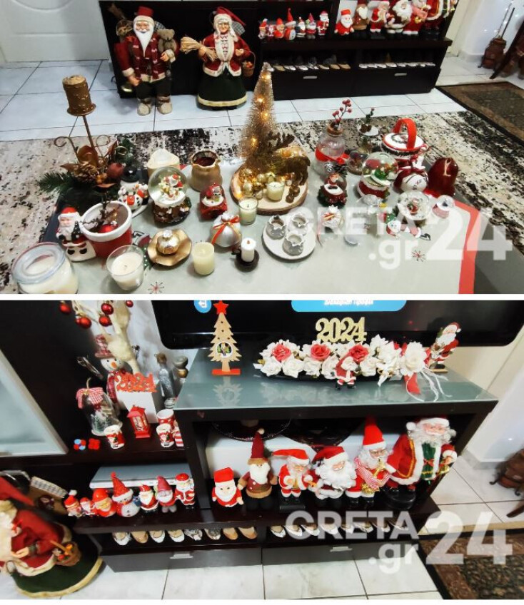 Χιλιάδες λαμπιόνια κοσμούν το σπίτι όπου ζει ο 12χρονος με την οικογένειά του στα Χανιά της Κρήτης