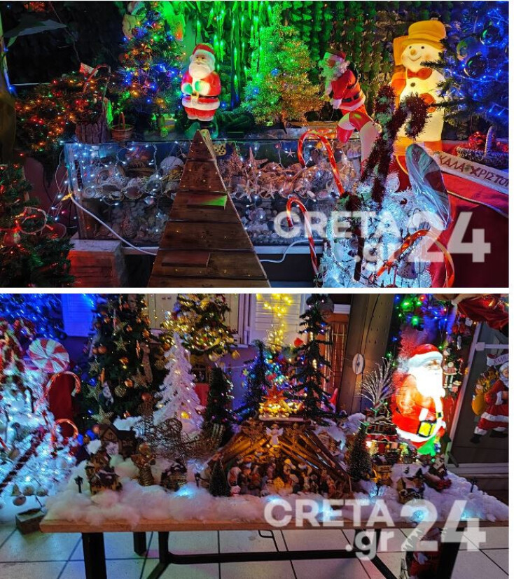 Φαίνεται να μην έχει αφήσει γωνία χωρίς έστω ένα μικρό στολίδι