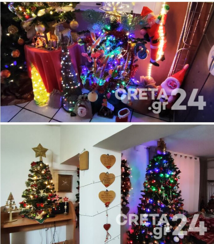 Ο 12χρονος στόλισε με διάφορα στολίδια κάθε σπιθαμή του σπιτιού