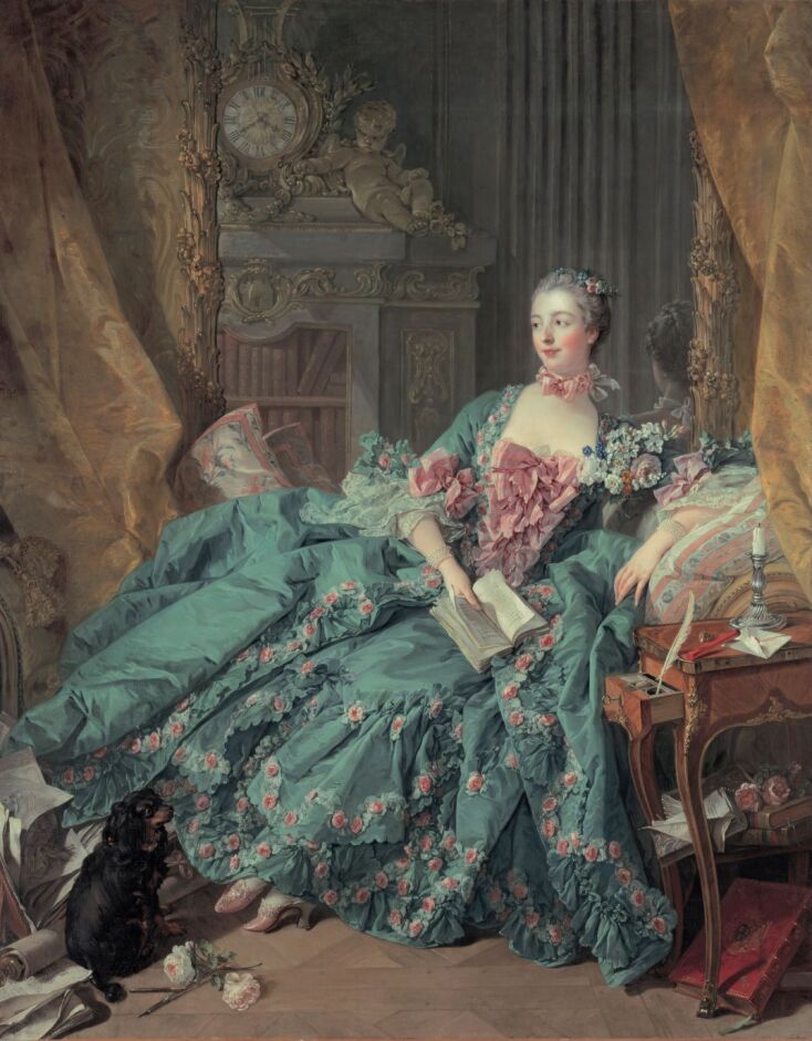 Πορτραίτο της Madame de Pompadour από τον François Boucher, 1756