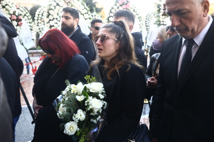 Ρίγη συγκίνησης στη Θεσσαλονίκη στο τελευταίο αντίο προς τον Γιώργο Λυγγερίδη © ΡΑΦΑΗΛ ΓΕΩΡΓΙΑΔΗΣ/EUROKINISSI