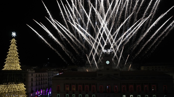 Αλλαγή του χρόνου στην Ισπανία © EPA/Julio PÃrez Gandul