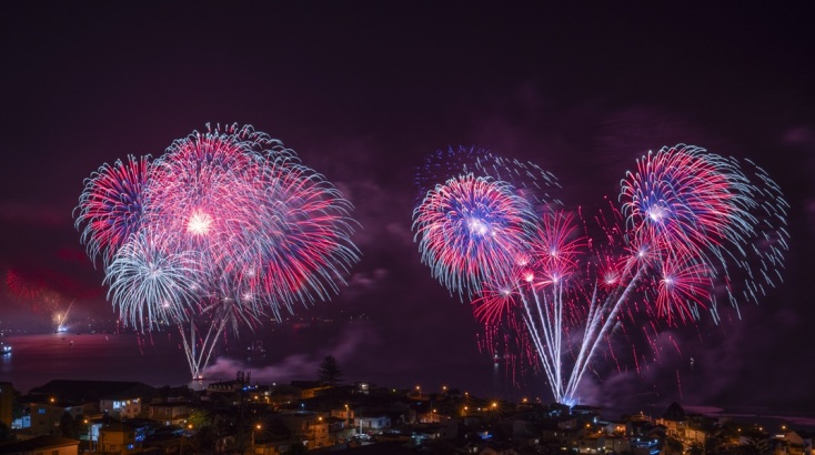 Αλλαγή του χρόνου στην Χιλή © EPA/Adriana Thomasa