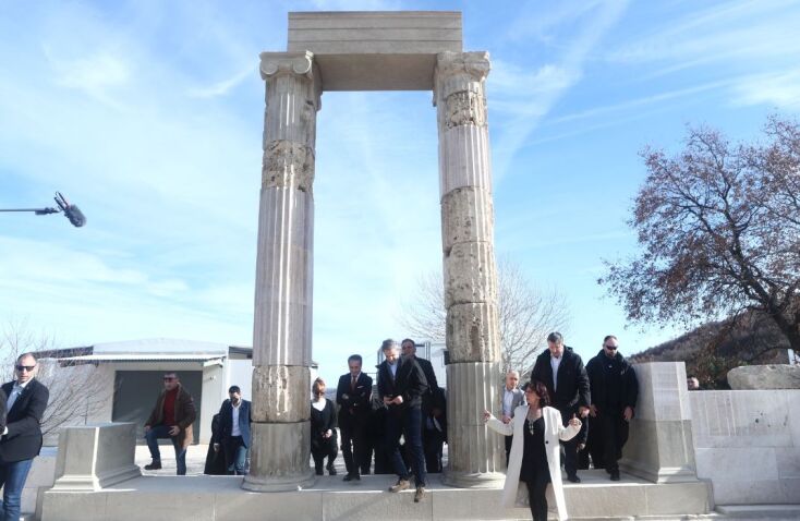 Μητσοτάκης: Το παλάτι του Φιλίππου στις Αιγές αποδεικνύει τη διαχρονική ελληνικότητα της Μακεδονίας