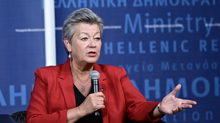 H επίτροπος Εσωτερικών Υποθέσεων της ΕΕ, Ίλβα Γιόχανσον