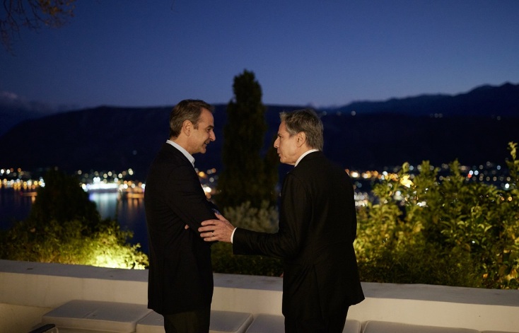 Τηλεφωνική επικοινωνία Μητσοτάκη - Μπλίνκεν για Μέση Ανατολή	