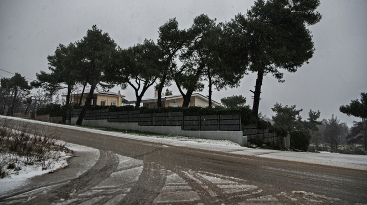 Χιόνια Πάρνηθα