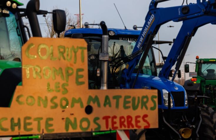 BELGIUM FARMERS PROTEST