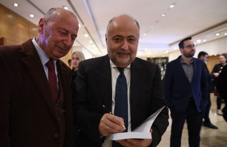 ΜΙΛΙΑ ΤΟΥ ΠΡΩΘΥΠΟΥΡΓΟΥ ΚΥΡΙΑΚΟΥ ΜΗΤΣΟΤΑΚΗ ΣΤΗΝ ΠΑΡΟΥΣΙΑΣΗ ΤΟΥ ΒΙΒΛΙΟΥ ΤΟΥ ΔΗΜΗΤΡΗ ΤΣΙΟΔΡΑ "ΕΥΡΩΠΑΪΚΗ ΕΝΟΠΟΙΗΣΗ, ΟΙ ΠΕΡΙΠΕΤΕΙΕΣ ΕΝΟΣ ΟΡΑΜΑΤΟΣ" (ΓΙΑΝΝΗΣ ΠΑΝΑΓΟΠΟΥΛΟΣ/EUROKINISSI)