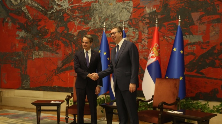 Κυριάκος Μητσοτάκης από Βελιγράδι: Η Eλλάδα είναι ο πιο σταθερός σύμμαχος υπέρ της ευρωπαϊκής προοπτικής της Σερβίας 