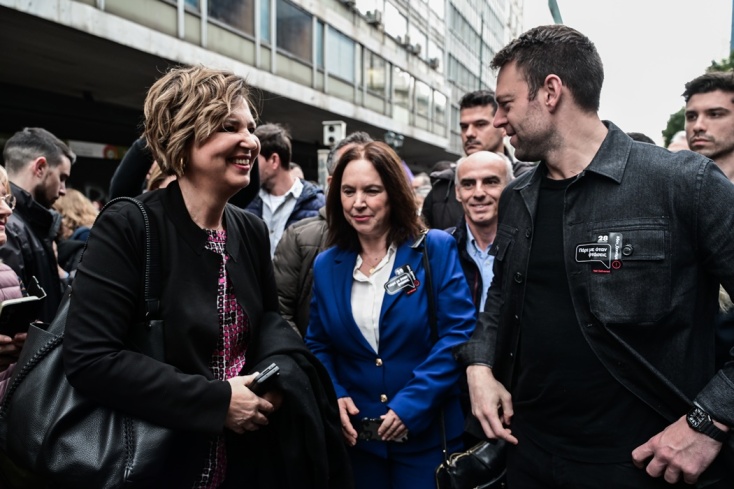 Σε καλό κλίμα και με χαμόγελα η συνάντηση του προέδρου του ΣΥΡΙΖΑ με την βουλεύτρια Άρτας