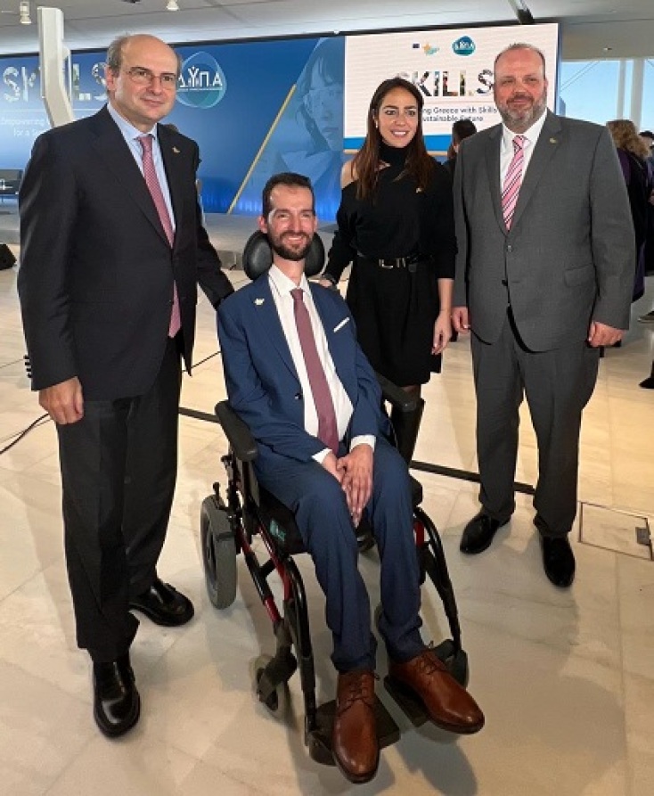 Δόμνα Μιχαηλίδου: «Ενισχύουμε τις δεξιότητες του εργατικού δυναμικού της χώρας και προάγουμε την καινοτομία και επιχειρηματικότητα»	