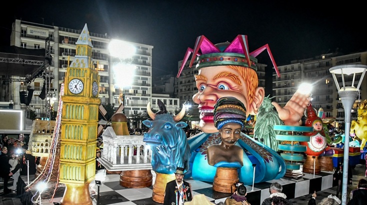  Πατρινό Καρναβάλι © (ΑΝΔΡΕΑΣ ΑΛΕΞΟΠΟΥΛΟΣ / EUROKINISSI)