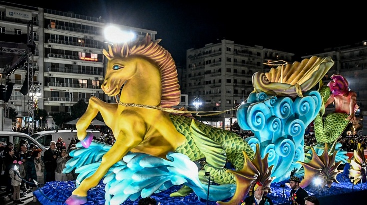  Πατρινό Καρναβάλι © (ΑΝΔΡΕΑΣ ΑΛΕΞΟΠΟΥΛΟΣ / EUROKINISSI)