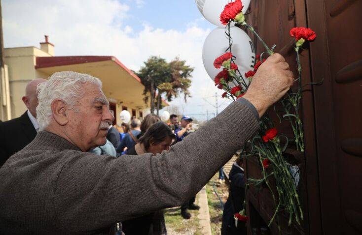 ΠΟΡΕΙΑ ΜΝΗΜΗΣ "ΠΟΤΕ ΞΑΝΑ ΘΕΣΣΑΛΟΝΙΚΗ - ΑΟΥΣΒΙΤΣ" (ΡΑΦΑΗΛ ΓΕΩΡΓΙΑΔΗΣ/EUROKINISSI)