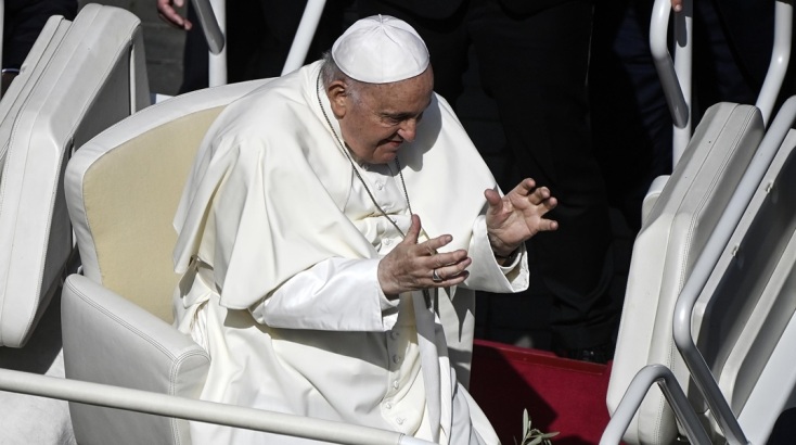 Ο πάπας Φραγκίσκος 