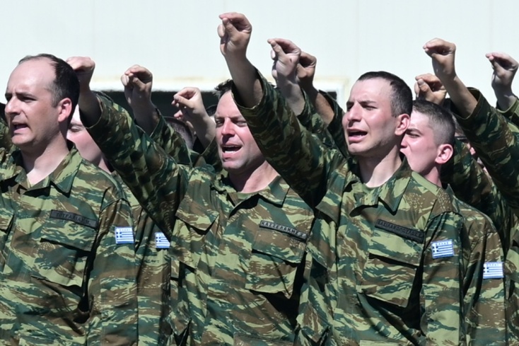 Ο Στέφανος Κασσελάκης ορκίστηκε στρατιώτης