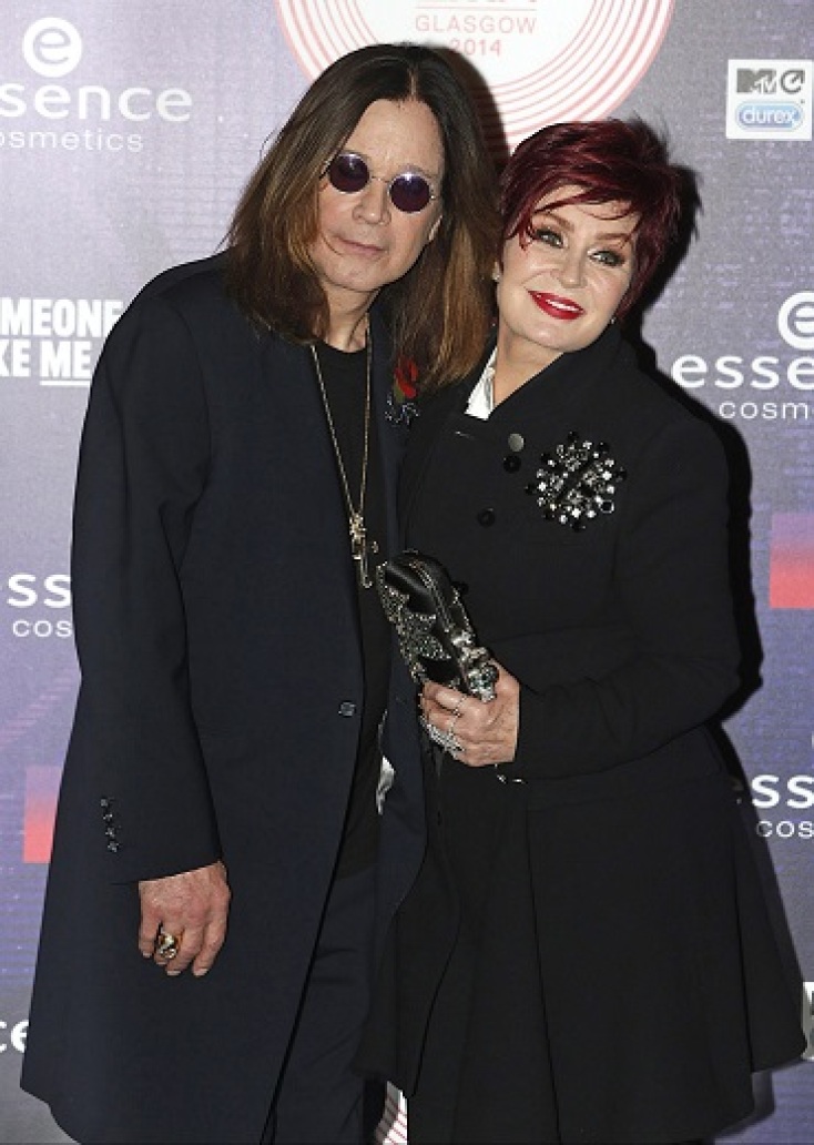 Ο Ozzy Osbourne και η σύζυγός του Sharon  στην τελετή MTV Europe Music Awards 