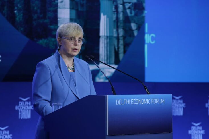 Η Πρόεδρος της Σλοβενίας Nataša Pirc Musar 