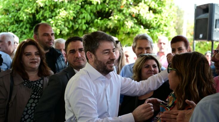 Ο πρόεδρος του ΠΑΣΟΚ μίλησε από την Ηλιούπολη ενόψει Ευρωεκλογών