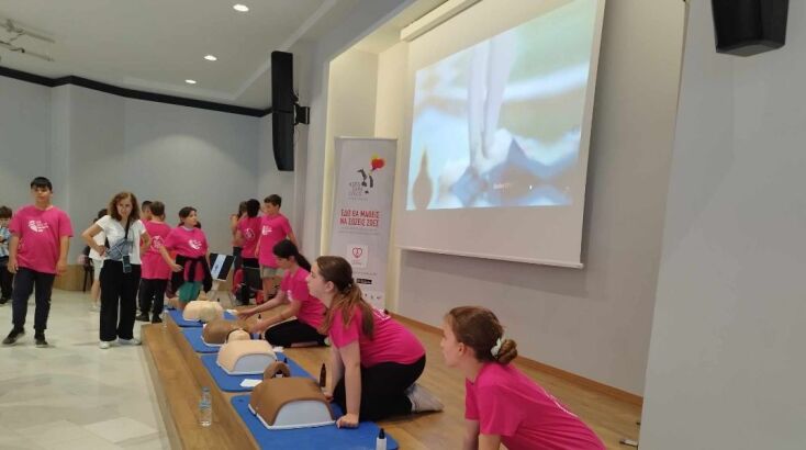 Θεσσαλονίκη: Δεκάδες μαθητές διαγωνίστηκαν στο να σώζουν ζωές