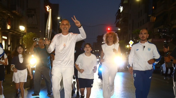 Η Ολυμπιακή Φλόγα στον Πειραιά