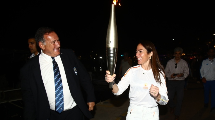 Η Ολυμπιακή Φλόγα στον Πειραιά