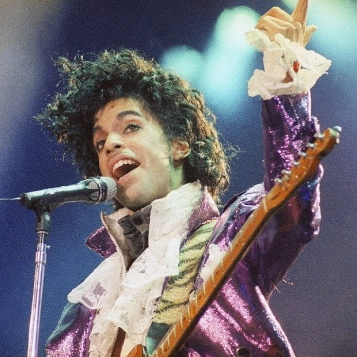 Κοντινή φώτο του Prince