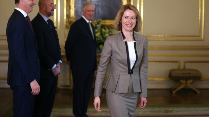 H πρωθυπουργός της Εσθονίας Κάγια Κάλας