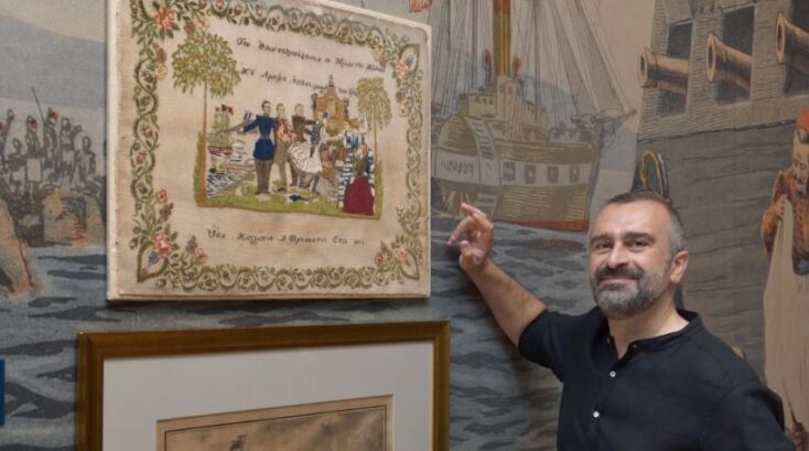 O Επιστημονικός Διευθυντής του Μουσείου Μπενάκη Γιώργης Μαγγίνης