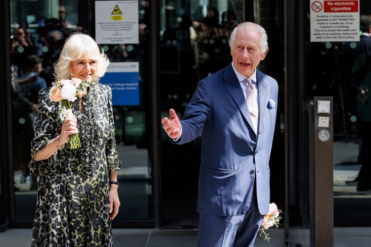 Ο Βασιλιάς Κάρολος με την Καμίλα 