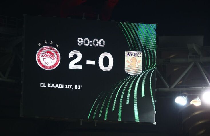 EUROPA CONFERENCE LEAGUE 2023-2024 / ΗΜΙΤΕΛΙΚΑ / ΟΣΦΠ - ΑΣΤΟΝ ΒΙΛΑ (KLODIAN LATO / EUROKINISSI)