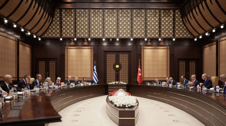 Καρέ-καρέ η επίσκεψη του Κυριάκου Μητσοτάκη στην Άγκυρα για την συνάντηση με τον Ρετζέπ Ταγίπ Ερντογάν