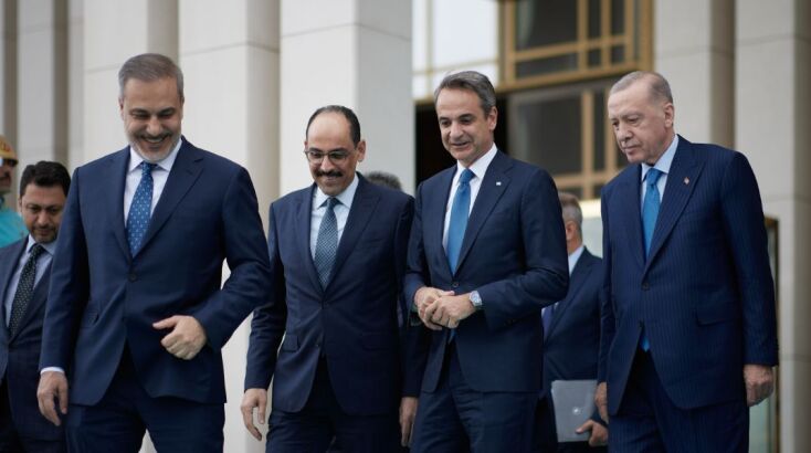 Καρέ-καρέ η επίσκεψη του Κυριάκου Μητσοτάκη στην Άγκυρα για την συνάντηση με τον Ρετζέπ Ταγίπ Ερντογάν