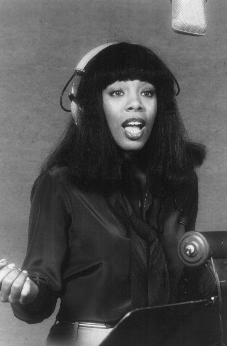 η Donna Summer στο στούντιο