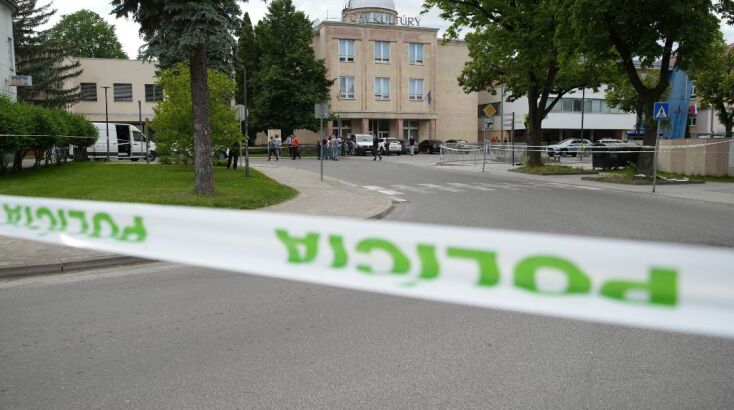 Το σημείο της δολοφονικής επίθεσης κατά του Σλοβάκου πρωθυπουργού