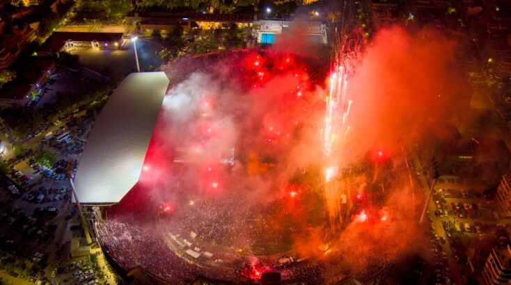 Ολονύχτιο γλέντι στη Θεσσαλονίκη για το πρωτάθλημα του ΠΑΟΚ