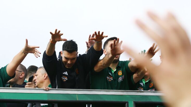 Γλέντησαν οι παίχτες του Παναθηναϊκό 