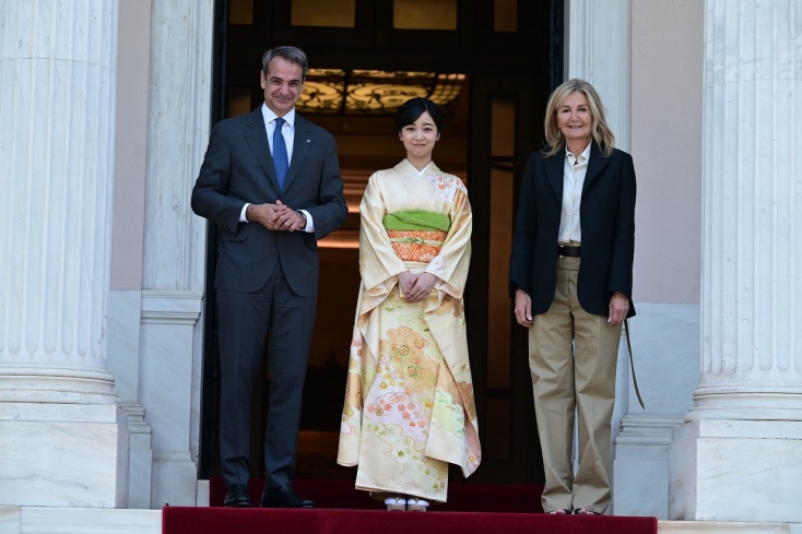 Κυριάκος Μητσοτάκης, Πριγκίπισσα Κάκο, Μαρέβα Γκραμπόφκσι-Μητσοτάκη 